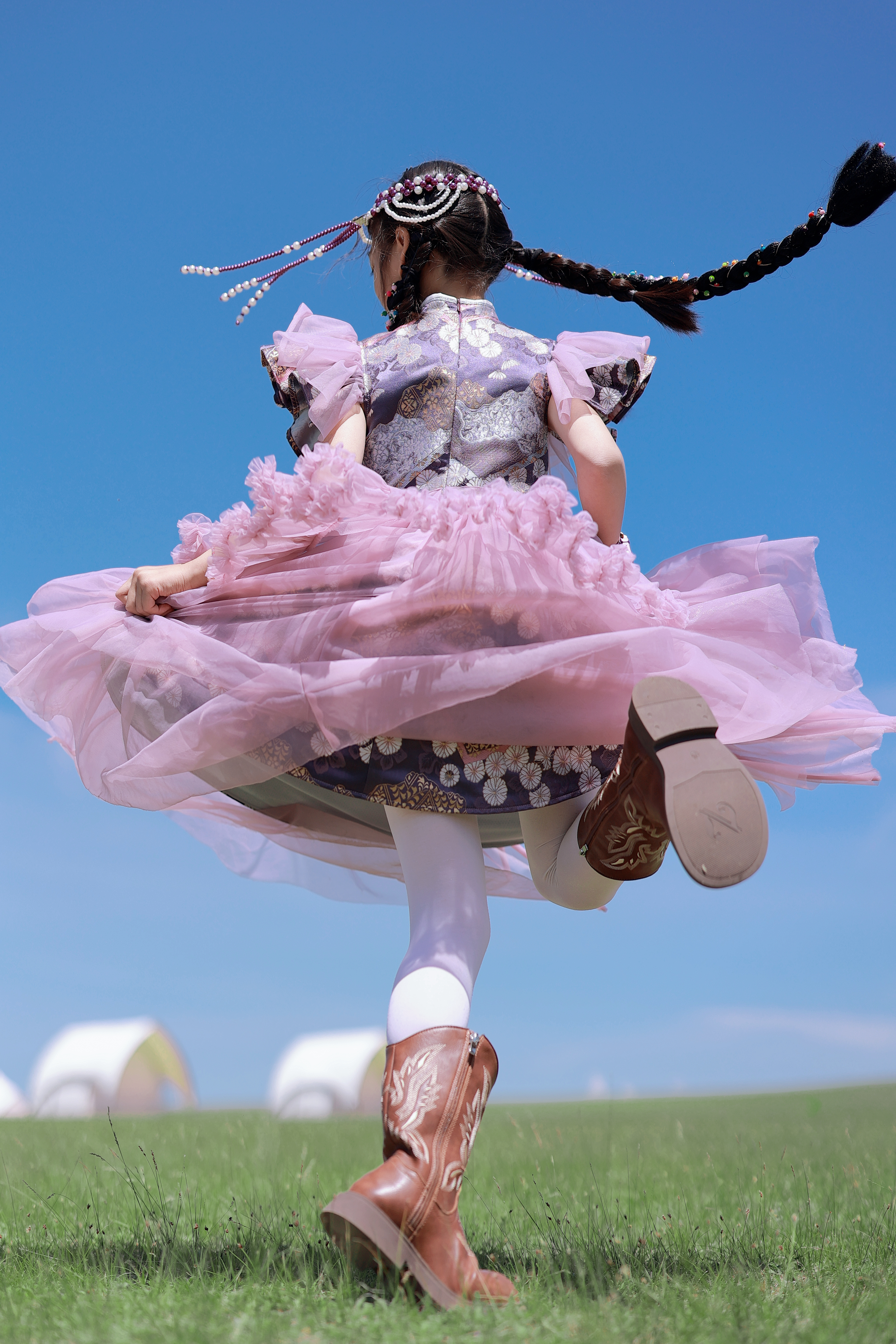 奔跑的背影 - 呼籁营地旅拍